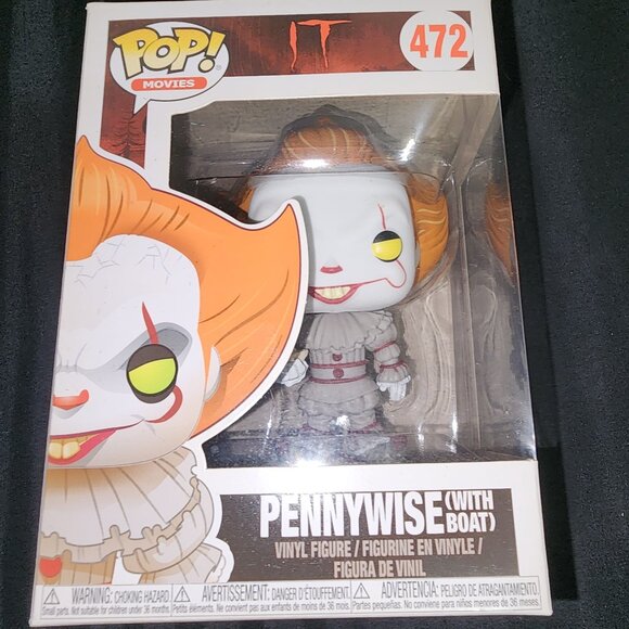 Pennywise IT Funko Pop! Vinyl: - #472 - Picture 1 of 6